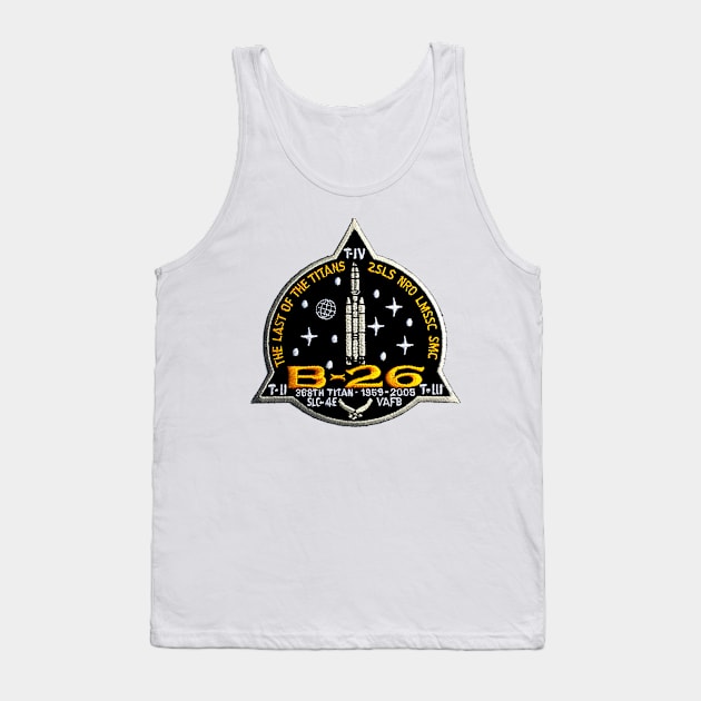 NROL-20 Logo Tank Top by Spacestuffplus